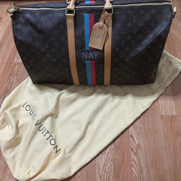 Authentic Travel Duffe bag LV 55 - Picture 4 of 15